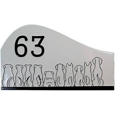 Numéro de maison – modèle 1