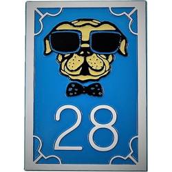 Numéro de maison – NUM1-HIB-cre/noi