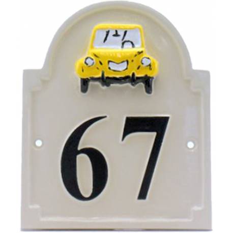 Numéro de maison – modèle NUM1