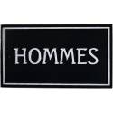 Plaque  de Maison décoration Toilette Homme