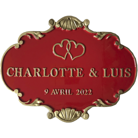 Plaque  de Maison style concours agricole