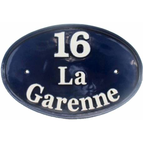 Plaques personnalisées – modèle NOM1