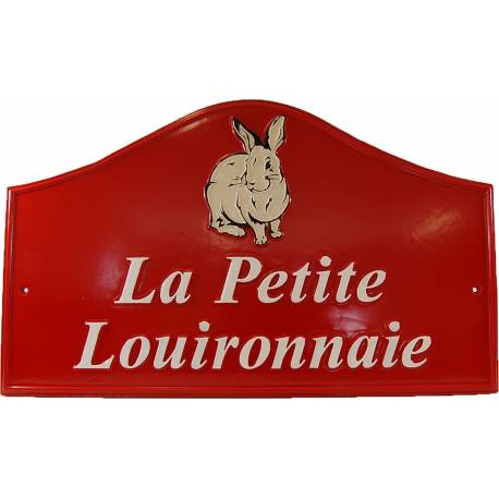 Plaque  de Maison – Modèle NOM4